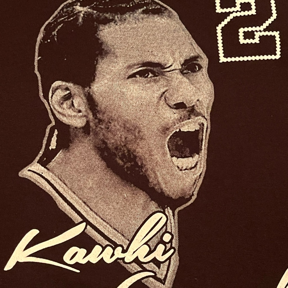 Kawhi Leonard Shirt Mens M Black Y2K Player San Antonio Spurs NBA